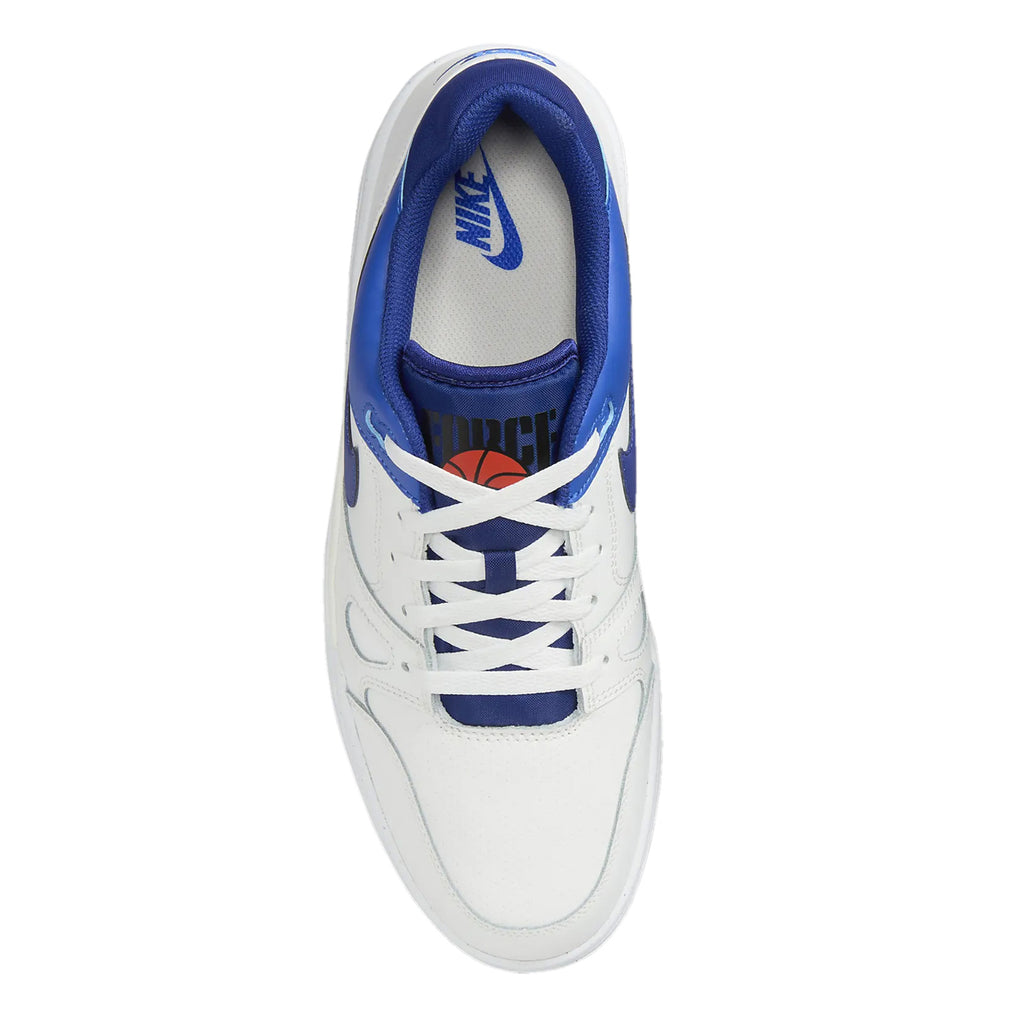 Men's Nike Full Force Low Sneaker SUMMIT WHITE/DEEP ROYAL BLUE-R FB1362-104