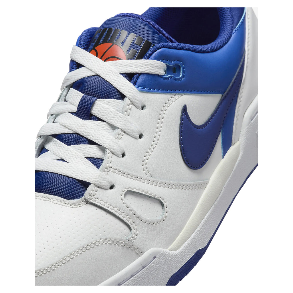 Men's Nike Full Force Low Sneaker SUMMIT WHITE/DEEP ROYAL BLUE-R FB1362-104