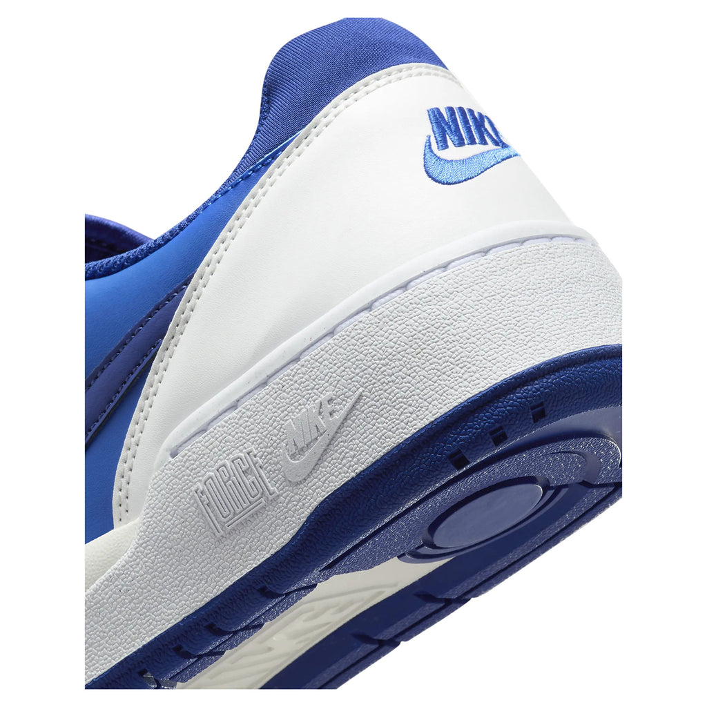 Men's Nike Full Force Low Sneaker SUMMIT WHITE/DEEP ROYAL BLUE-R FB1362-104