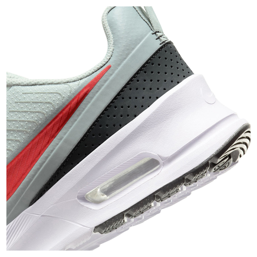 Men's Nike Air Max Nuaxis Running Shoe Light Silver/Picante Red-Light FD4329-006