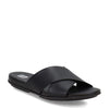 Peltz Shoes  Women's FitFlop Gracie Cross Slide Black FD8-090
