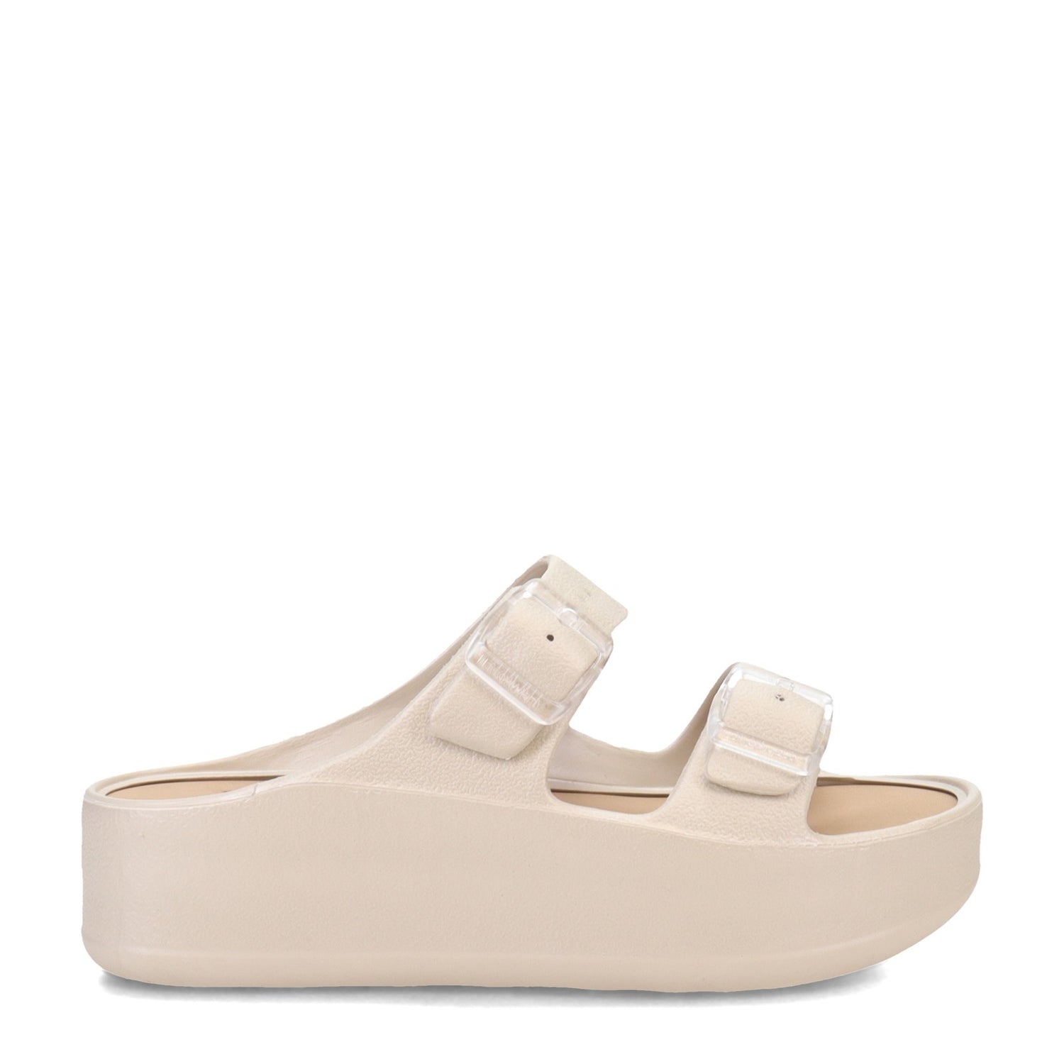 Peltz Shoes  Women's Lemon Jelly Fenix Slide Sandal GREY FENIX-03