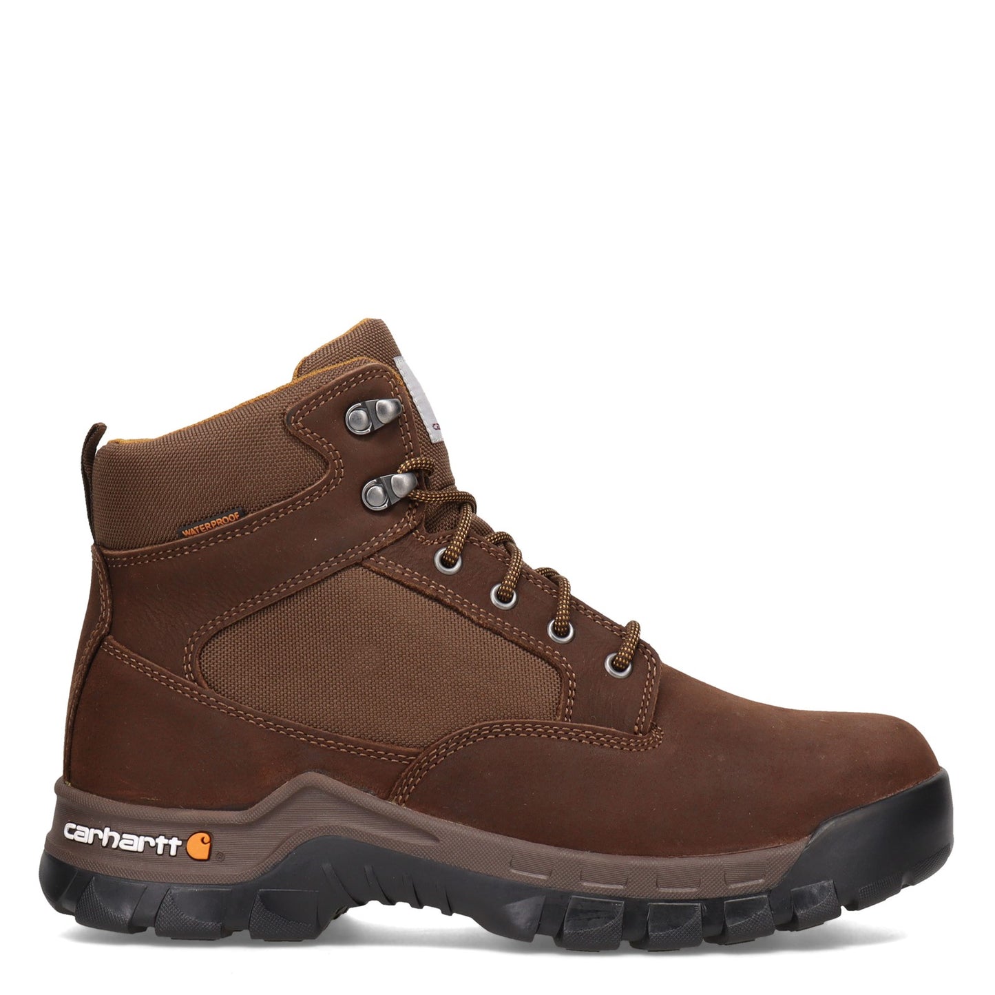 Peltz Shoes  Men's Carhartt Rugged Flex 6in Steel Toe Work Boot BROWN FF6213-M