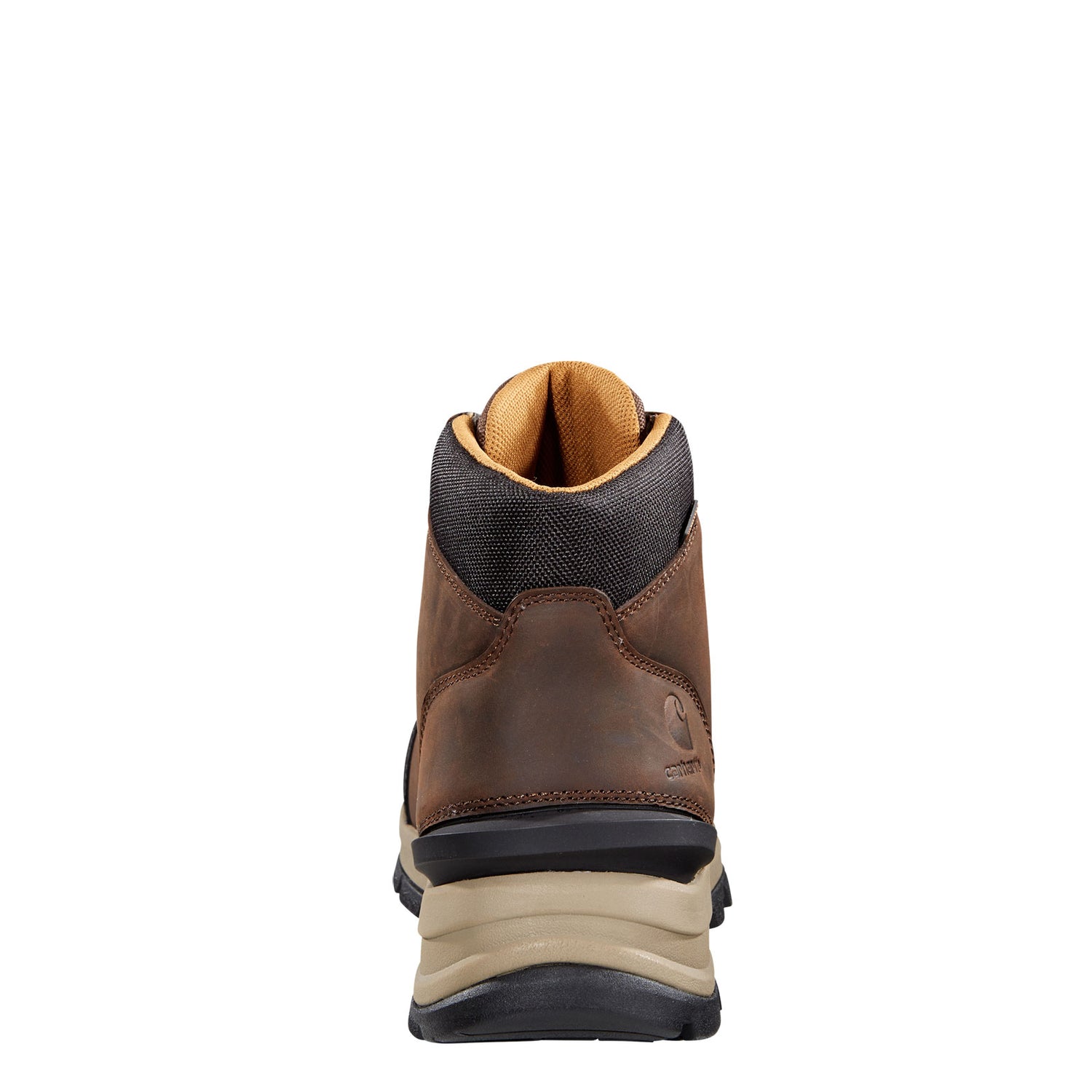 Peltz Shoes  Men's Carhartt Gilmore WP 5in Alloy Toe Work Hiker Boot DARK BROWN FH5550-M