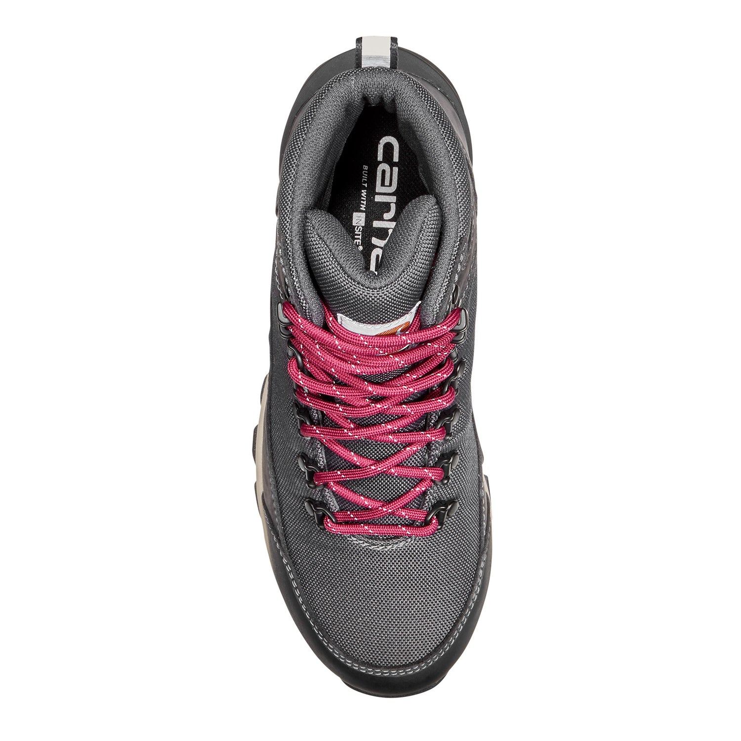 Peltz Shoes  Women's Carhartt Gilmore WP 5in Soft Toe Work Hiker Boot DARK GREY FH6087-W