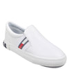 Peltz Shoes  Women's Tommy Hilfiger Fin 2 Slip-On Sneaker WHITE FIN2-WHMLL