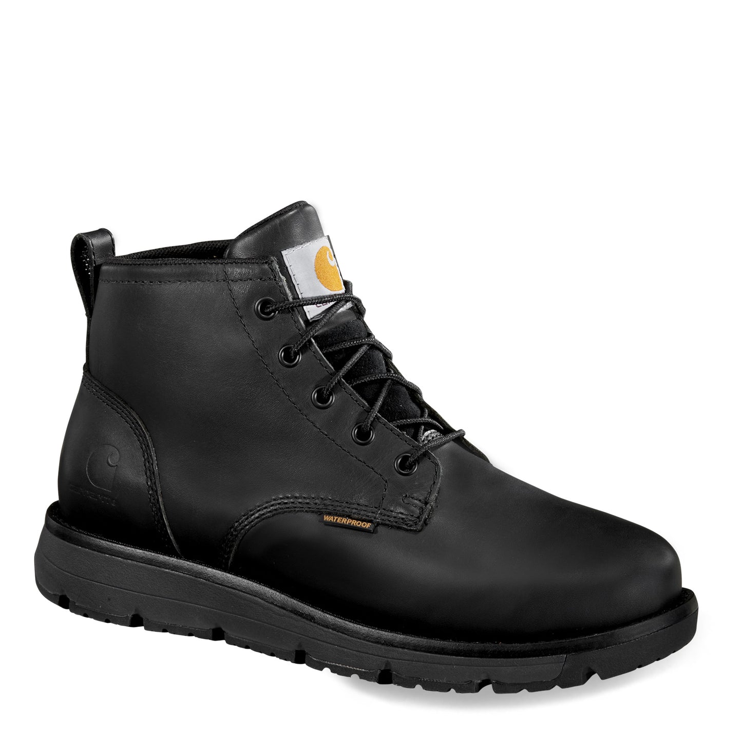 Peltz Shoes  Men's Carhartt Millbrook 5in Steel Toe Wedge Work Boot BLACK FM5201-M