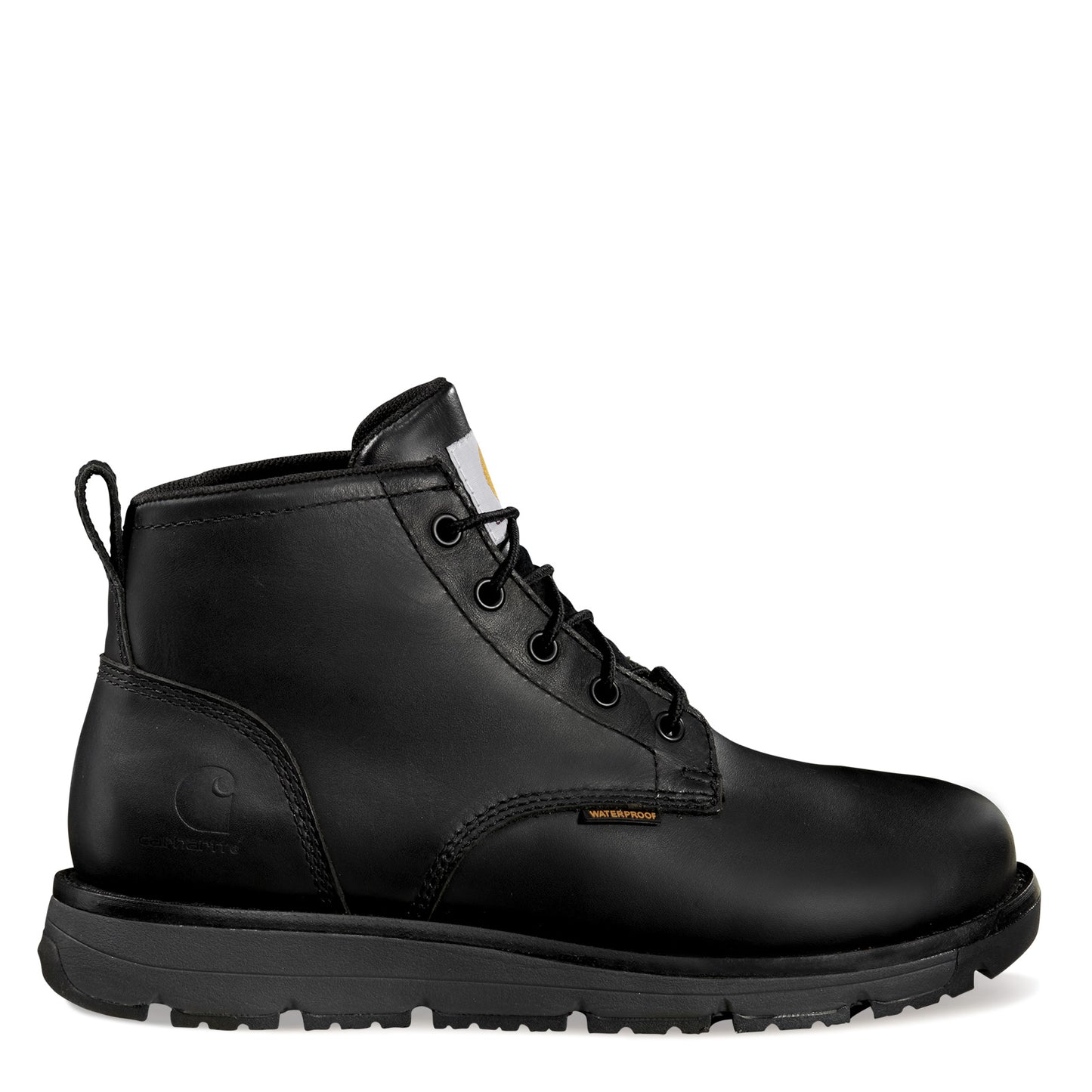 Peltz Shoes  Men's Carhartt Millbrook 5in Steel Toe Wedge Work Boot BLACK FM5201-M