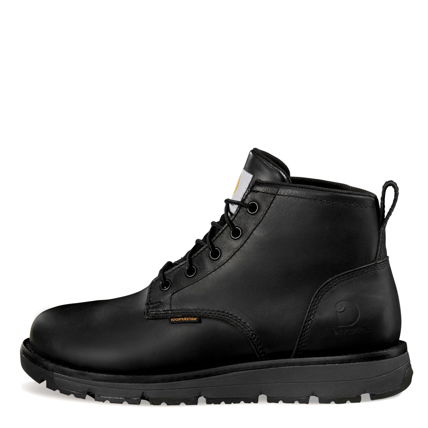 Peltz Shoes  Men's Carhartt Millbrook 5in Steel Toe Wedge Work Boot BLACK FM5201-M