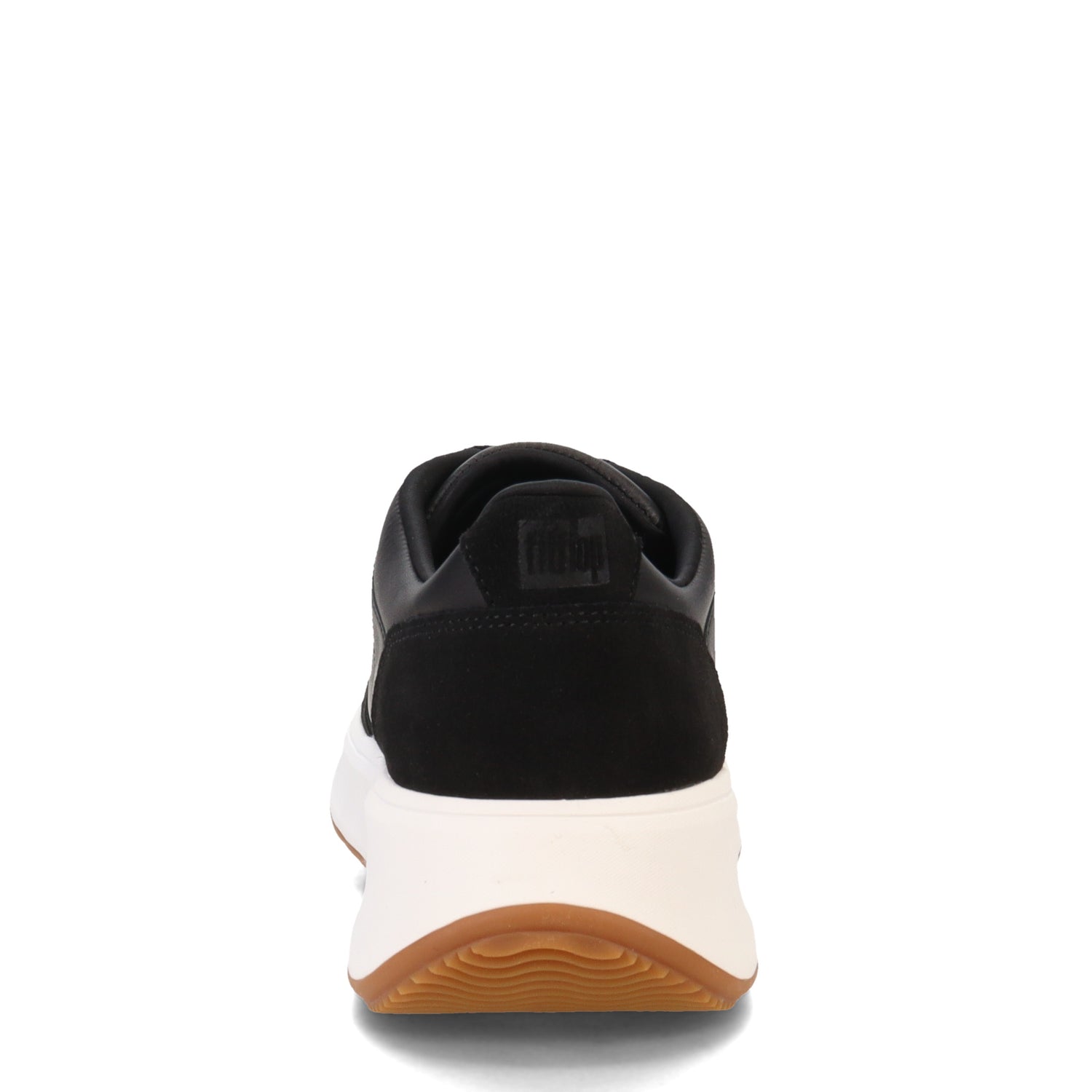 Peltz Shoes  Women's FitFlop F-Mode Flatform Sneaker Black FR1-001