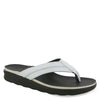 Peltz Shoes  Women's SAS Freedom Sandal White FREEDOM STONE