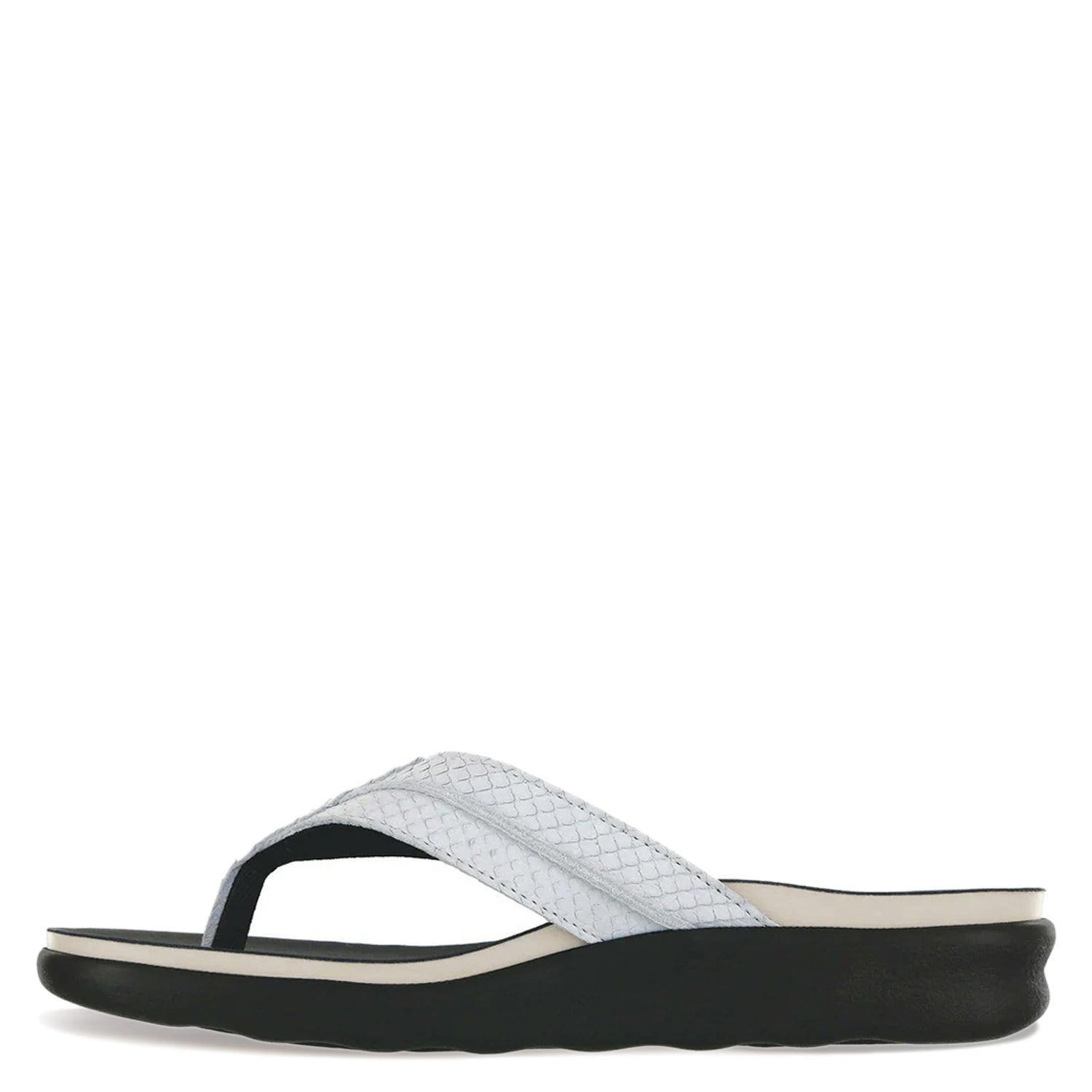 Peltz Shoes  Women's SAS Freedom Sandal White FREEDOM STONE