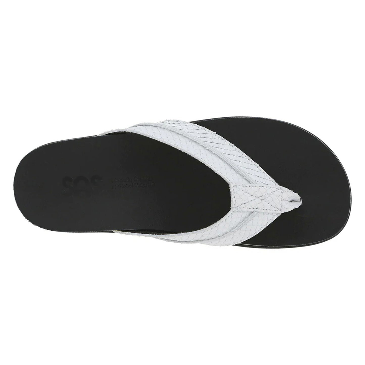 Peltz Shoes  Women's SAS Freedom Sandal White FREEDOM STONE