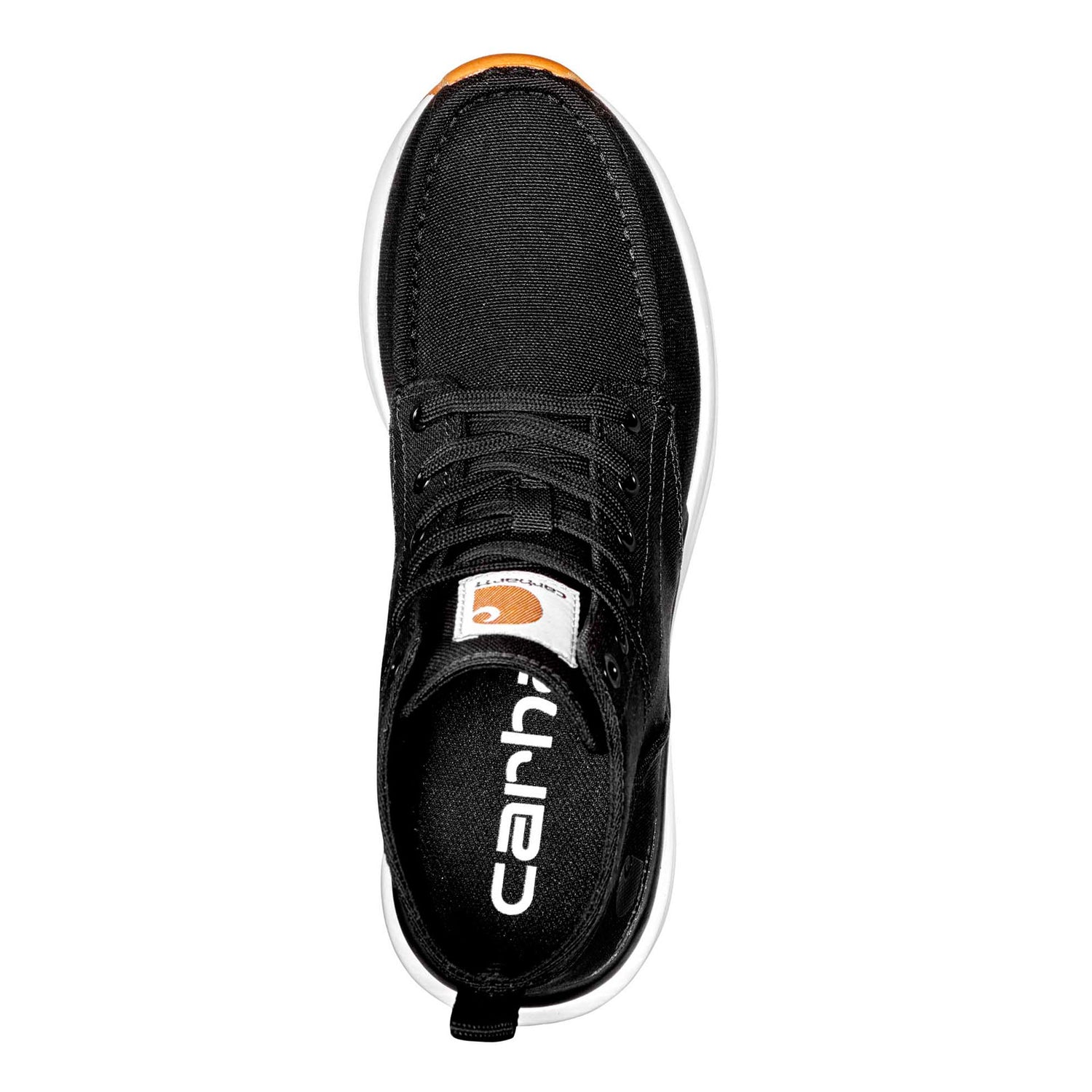 Peltz Shoes  Women's Carhartt Haslet Moc Toe Work Boot Black FS4071-W