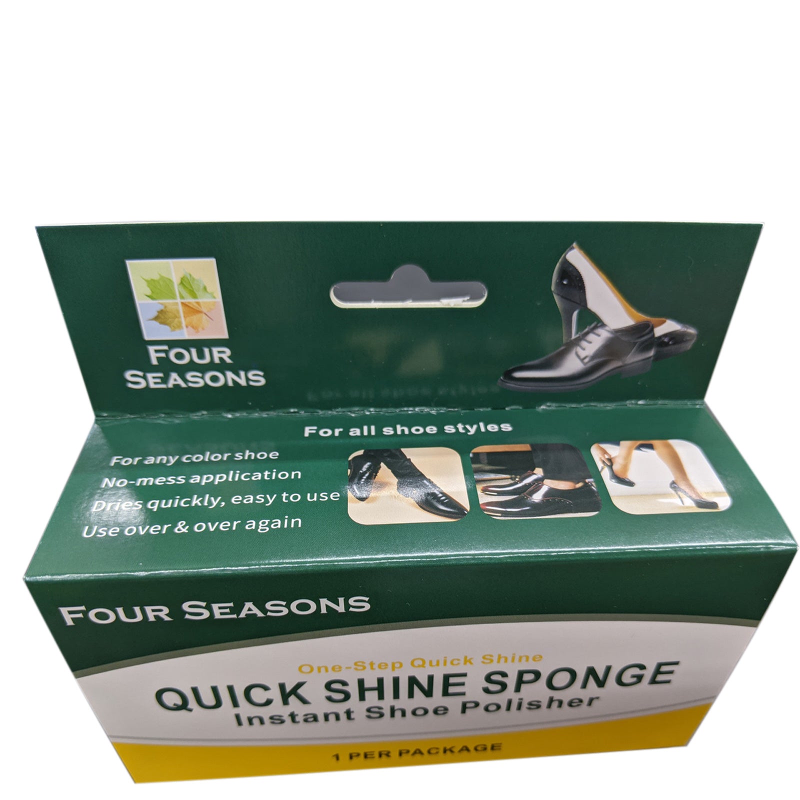 Shine Sponge Clarks Shoe Polish Four Seasons, Quick Shine Sponge