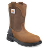 Peltz Shoes  Men's Carhartt Ironwood WP 11in Soft Toe Wellington Boot BROWN FT1000-M