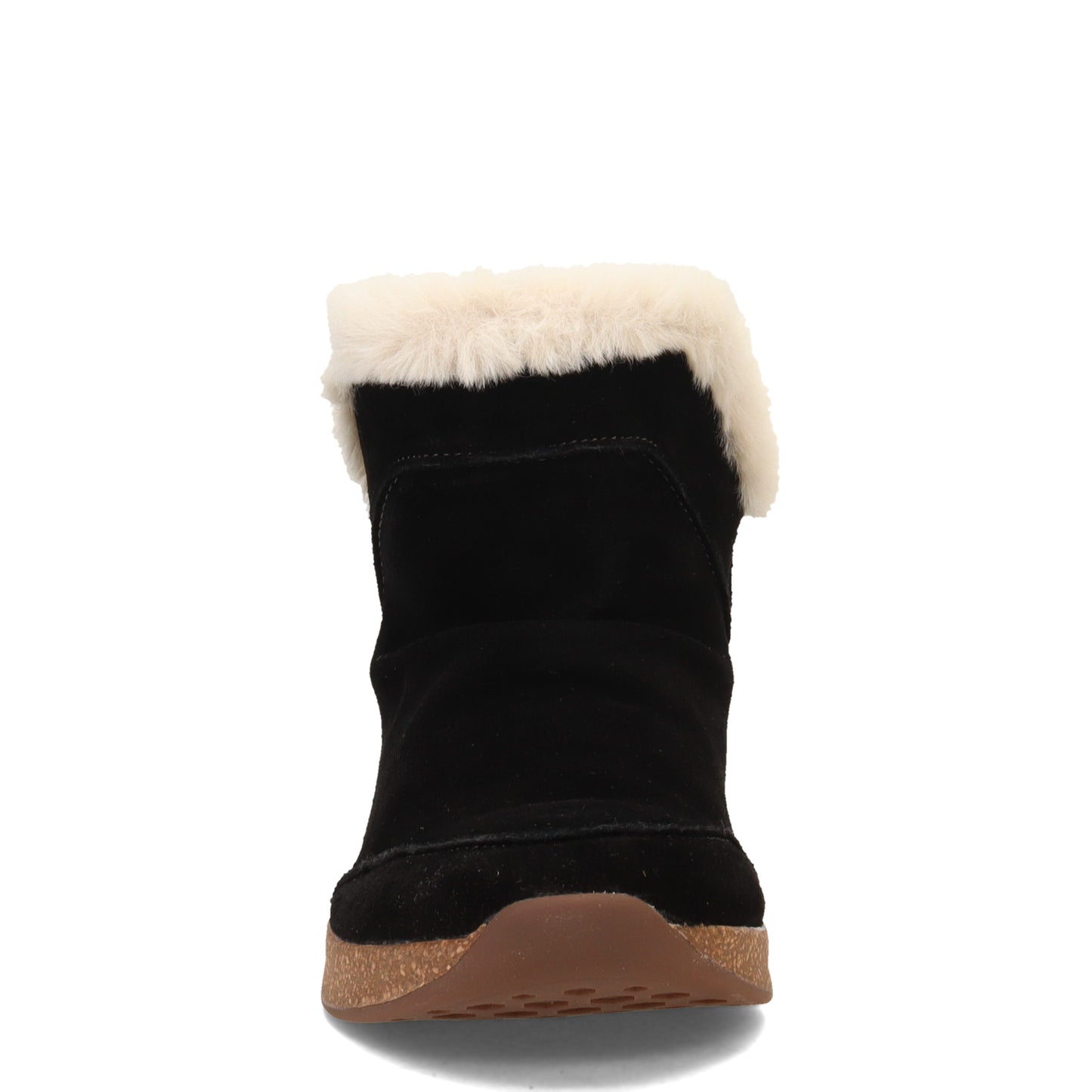 Peltz Shoes  Women's Taos Future Mid Boot Black Suede FTM-14066-BLKS