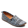 Peltz Shoes  Women's Spring Step Fusaro Slip-On Blue FUSARO-BLU