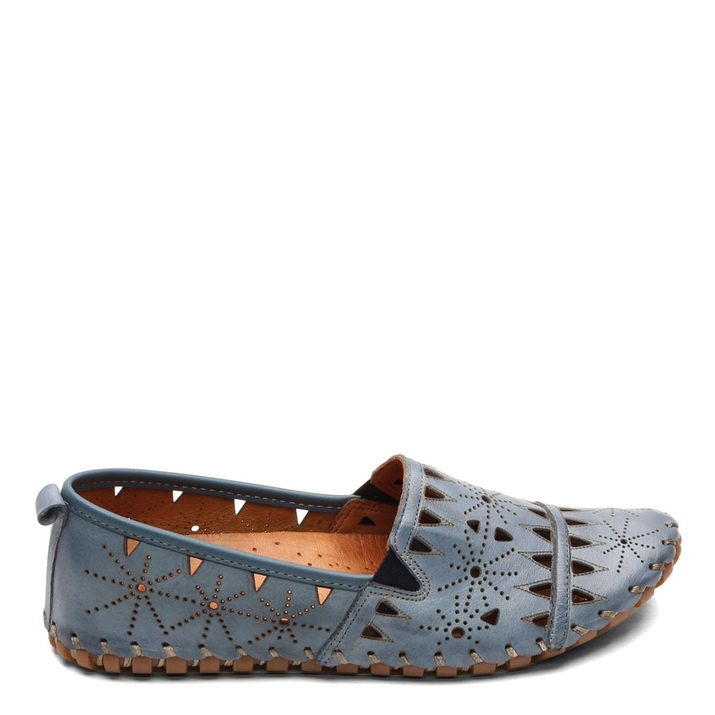 Women's Spring Step Fusaro Slip-On BLUE FUSARO-BLU