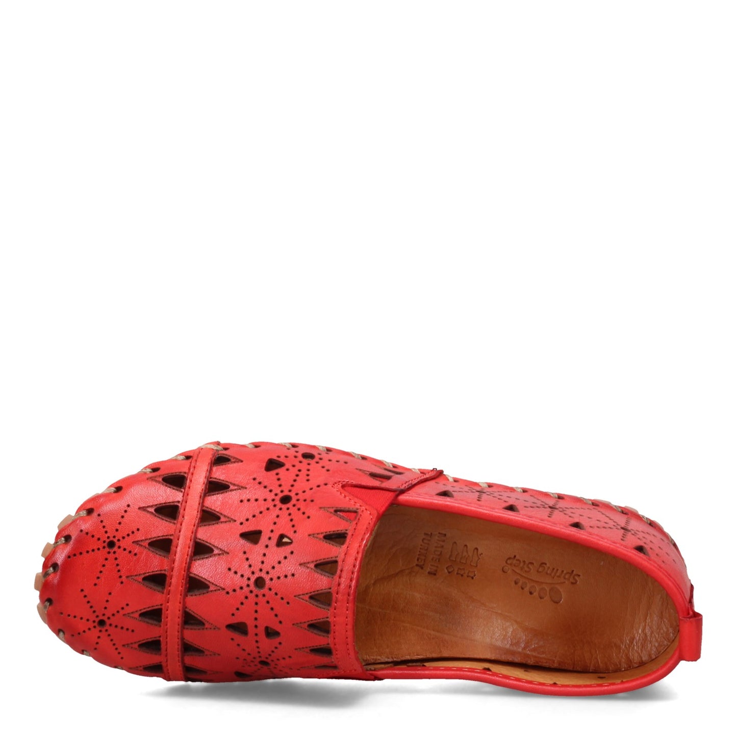 Peltz Shoes  Women's Spring Step Fusaro Slip-On Red FUSARO-RD