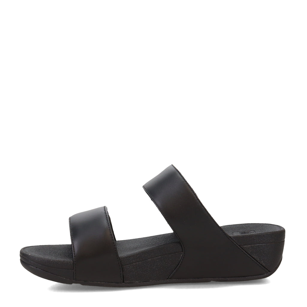 Women's FitFlop Lulu Adjustable Strap Slide Sandal BLACK FV6-090