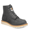 Peltz Shoes  Women's Carhartt 6 Inch Moc Soft Toe Wedge Work Boot GRAY FW6027-W