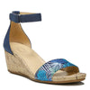 Peltz Shoes  Women's Naturalizer Areda Sandal BLUE G1779M0402
