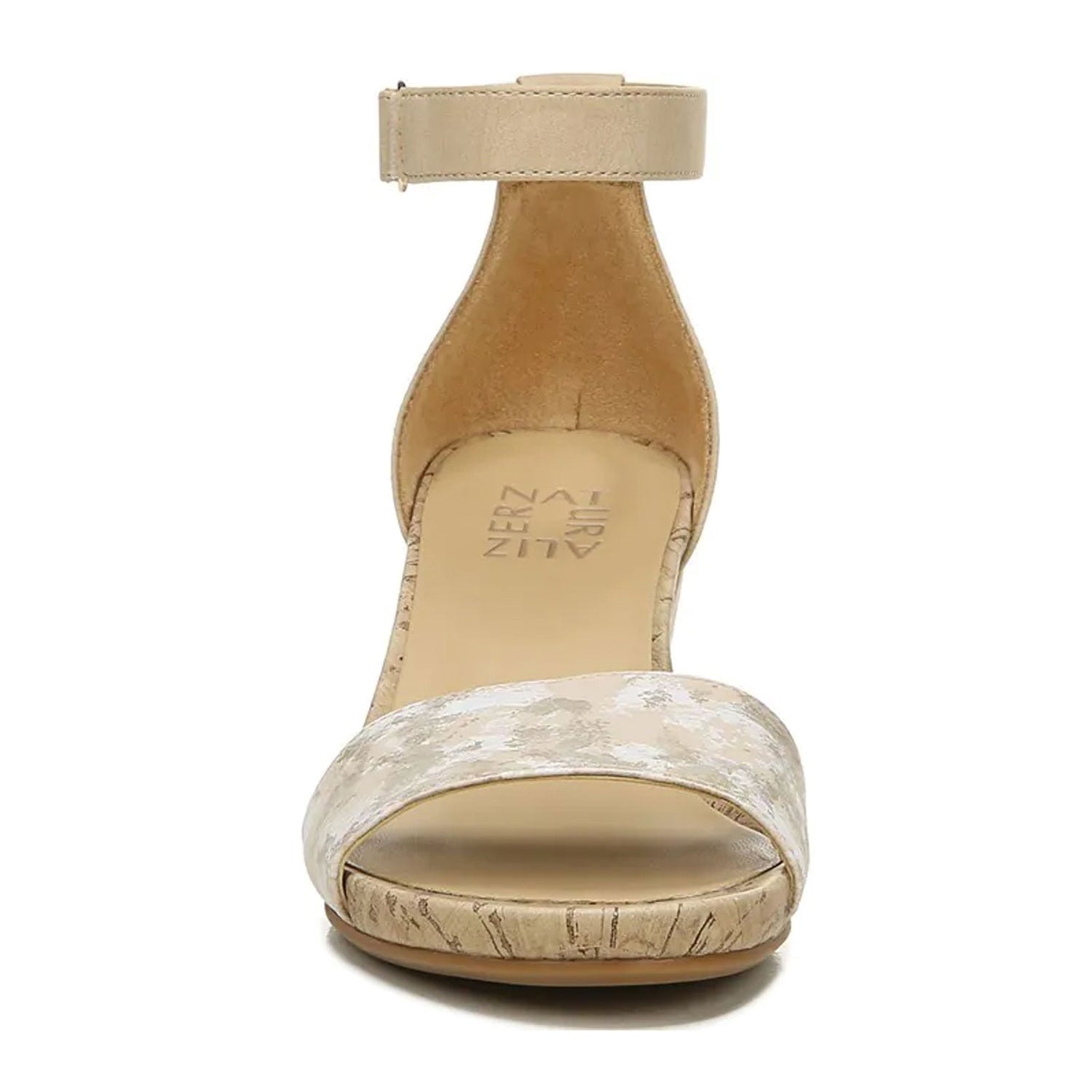 Peltz Shoes  Women's Naturalizer Areda Sandal BEIGE G1779S0251