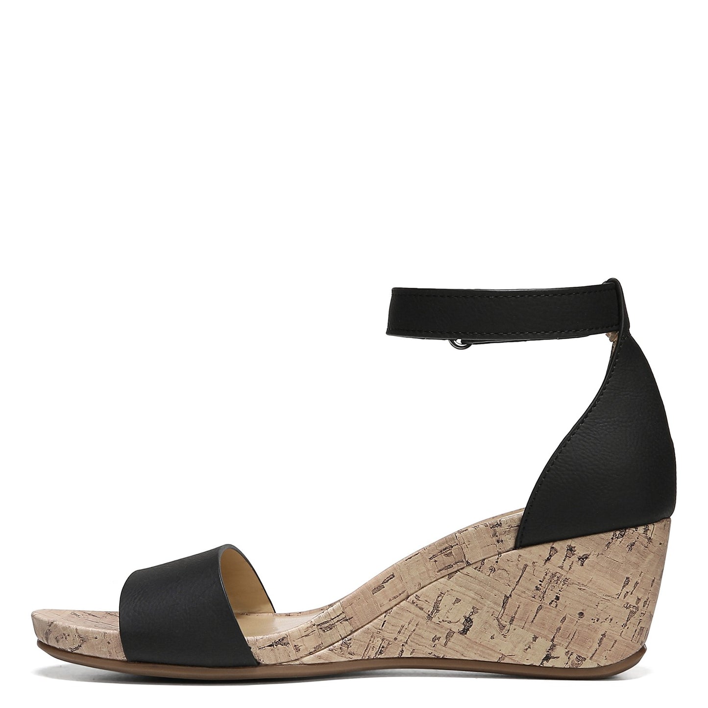 Peltz Shoes  Women's Naturalizer Areda Sandal BLACK G1779S1001