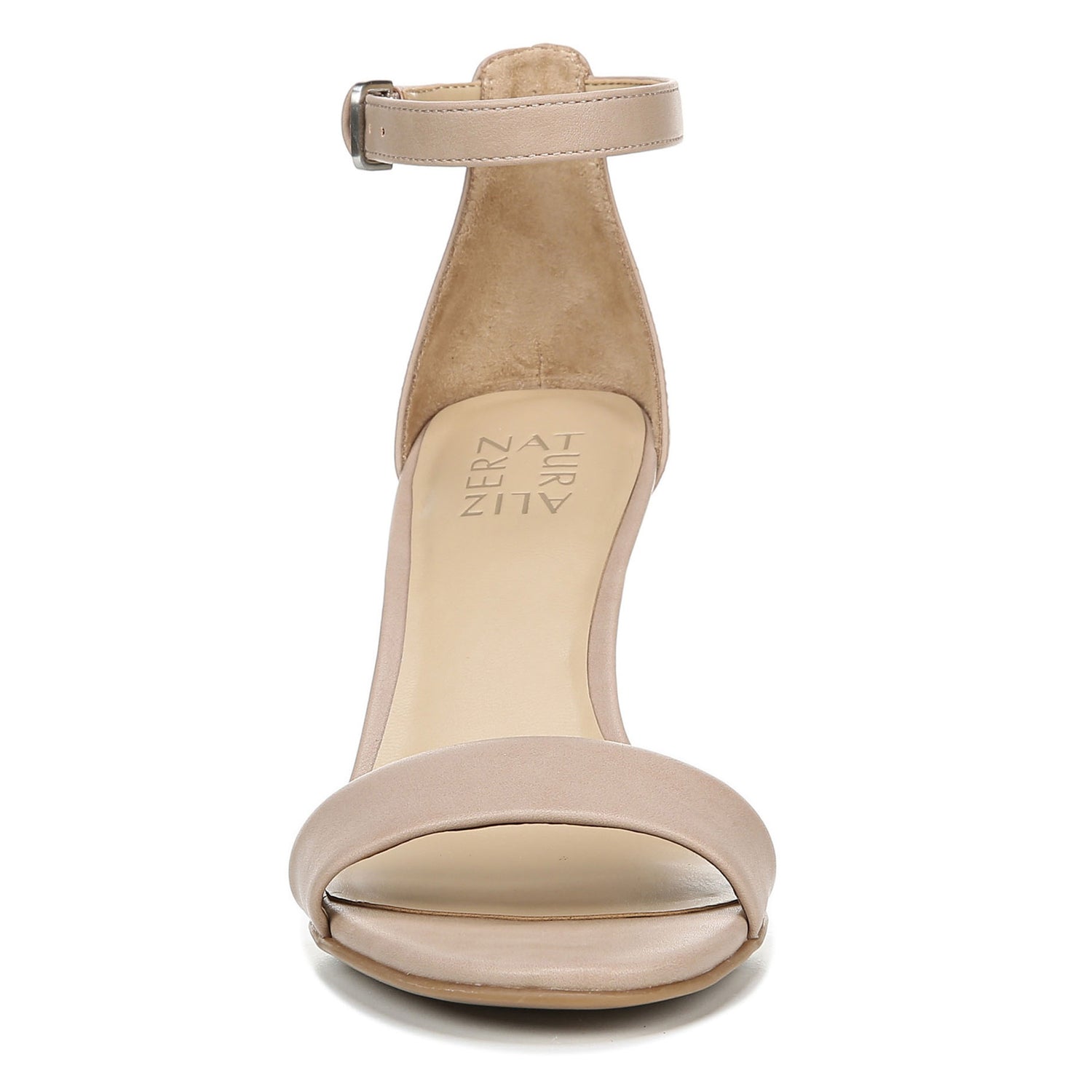 Peltz Shoes  Women's Naturalizer Leah Sandal BEIGE G1988S1253