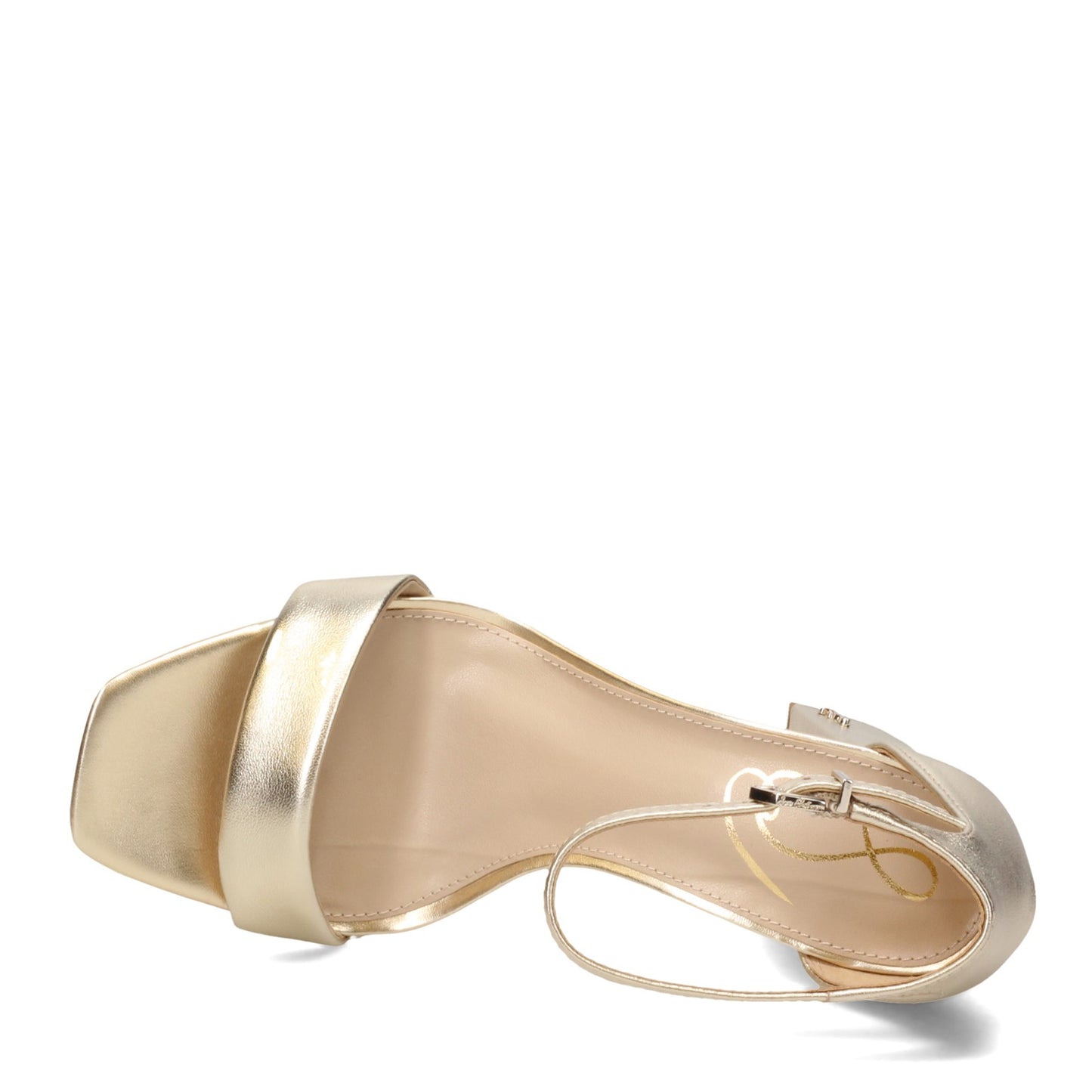 Peltz Shoes  Women's Sam Edelman Daniella Sandal GOLD G2191LB904