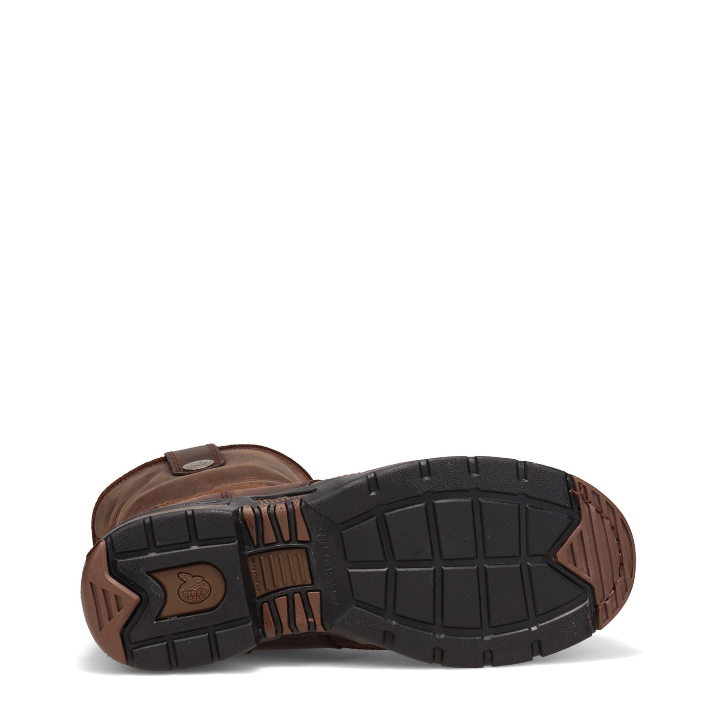 Peltz Shoes  Men's Georgia Boot Athens 10in Wellington Work Boot BROWN G4403