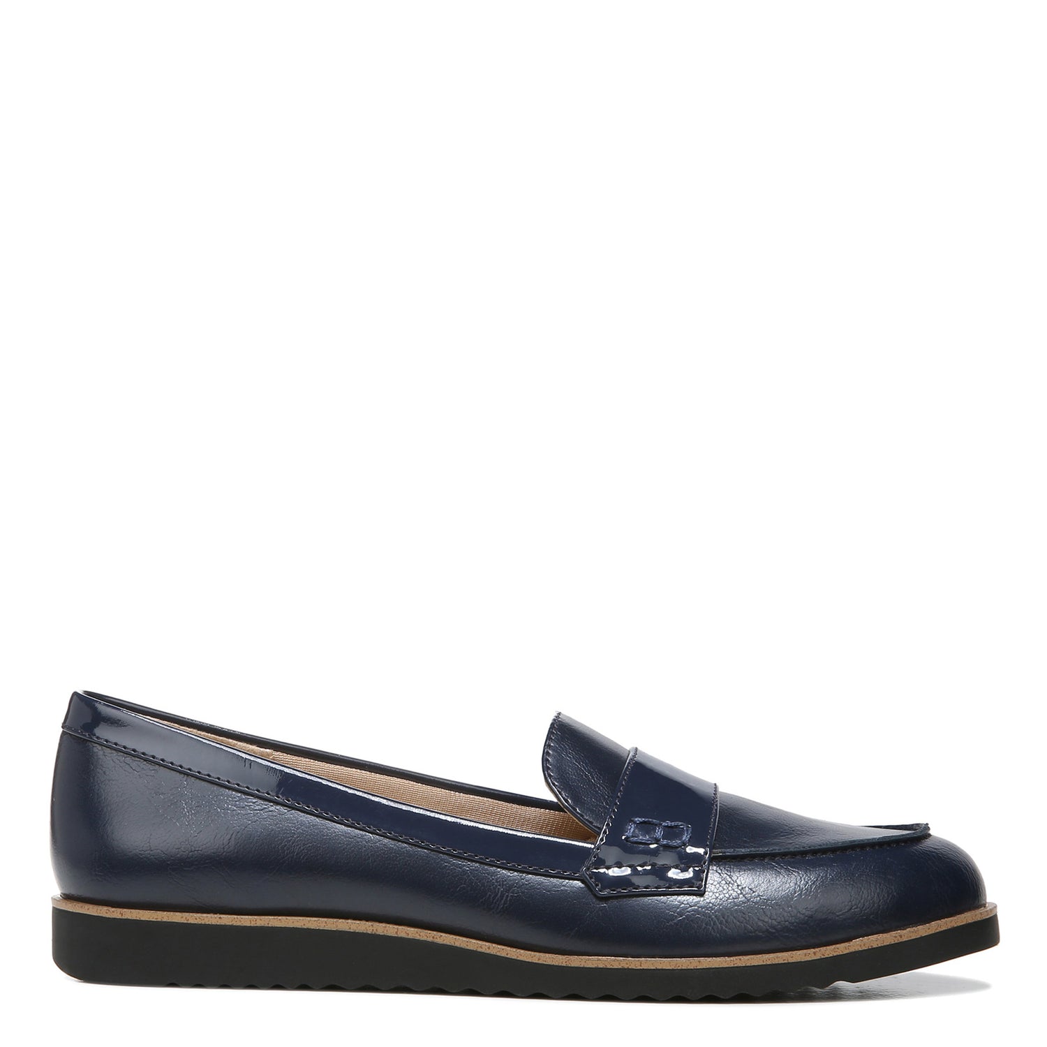 Peltz Shoes  Women's LifeStride Zee Loafer Navy G5283S1400