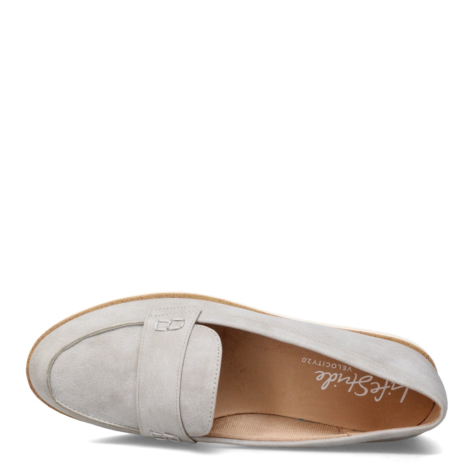 Peltz Shoes  Women's Lifestride Zee Loafer Grey G5283S6020
