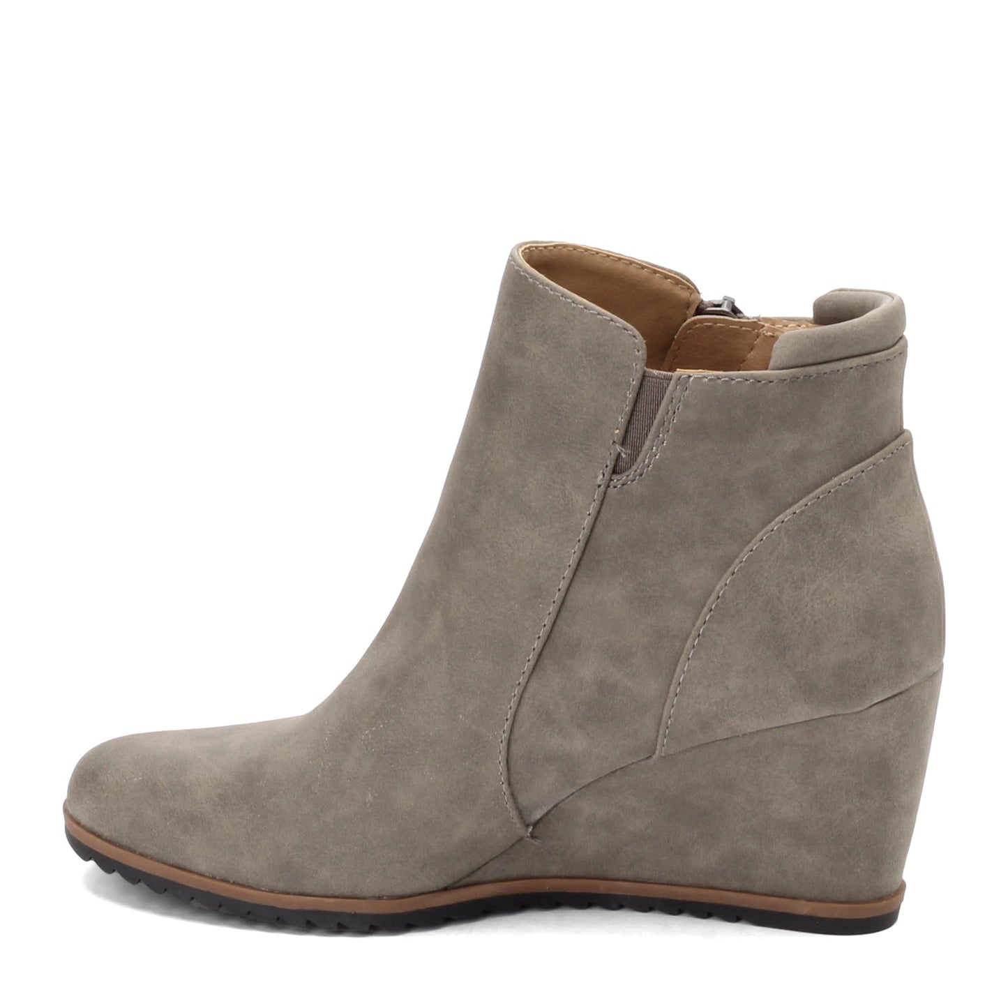 Peltz Shoes  Women's SOUL Naturalizer Haley Boot LIGHT GREY G5352S0020