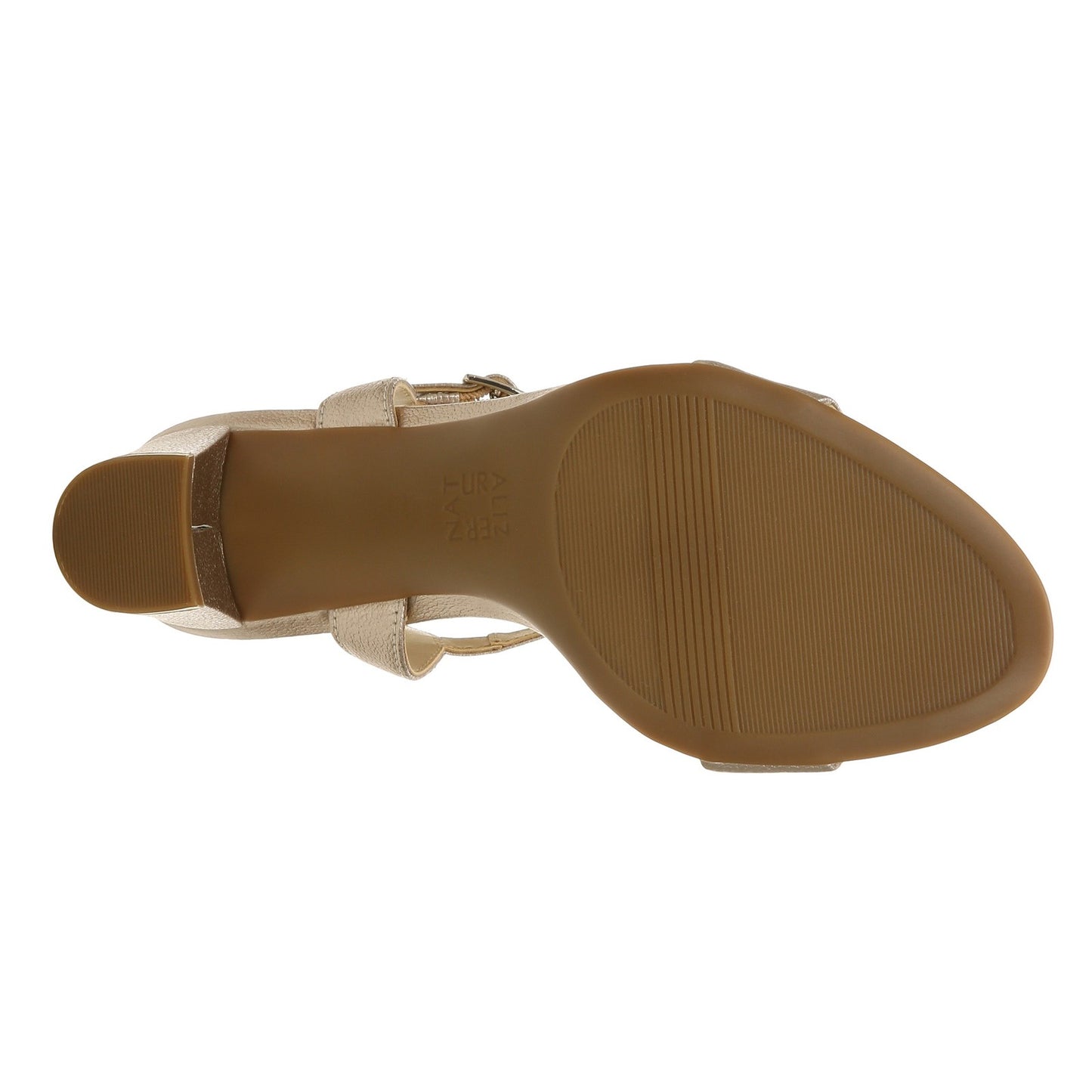 Peltz Shoes  Women's Naturalizer Bristol Sandal SILVER G8660S7254