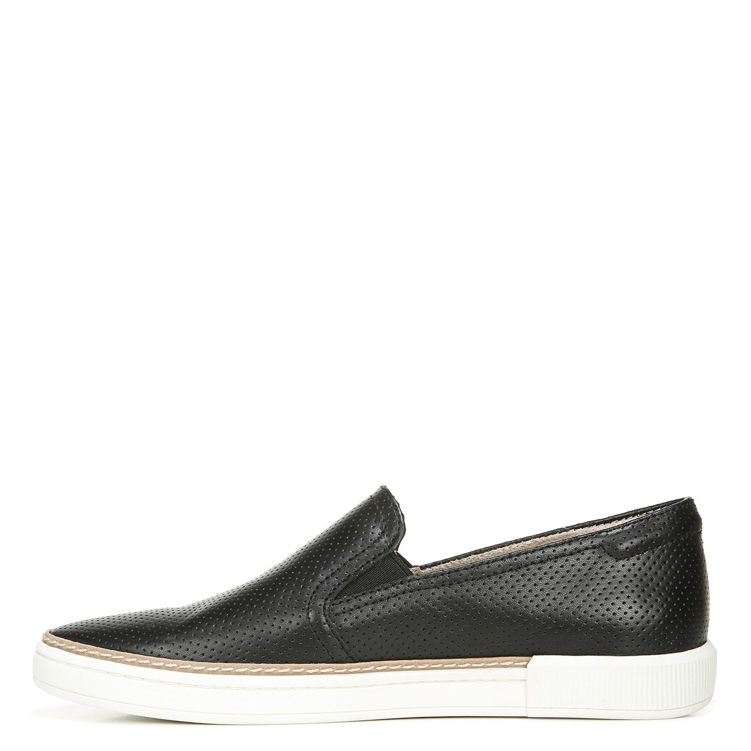 Peltz Shoes  Women's Naturalizer Zola Slip-On BLACK LEATHER G9503L1001