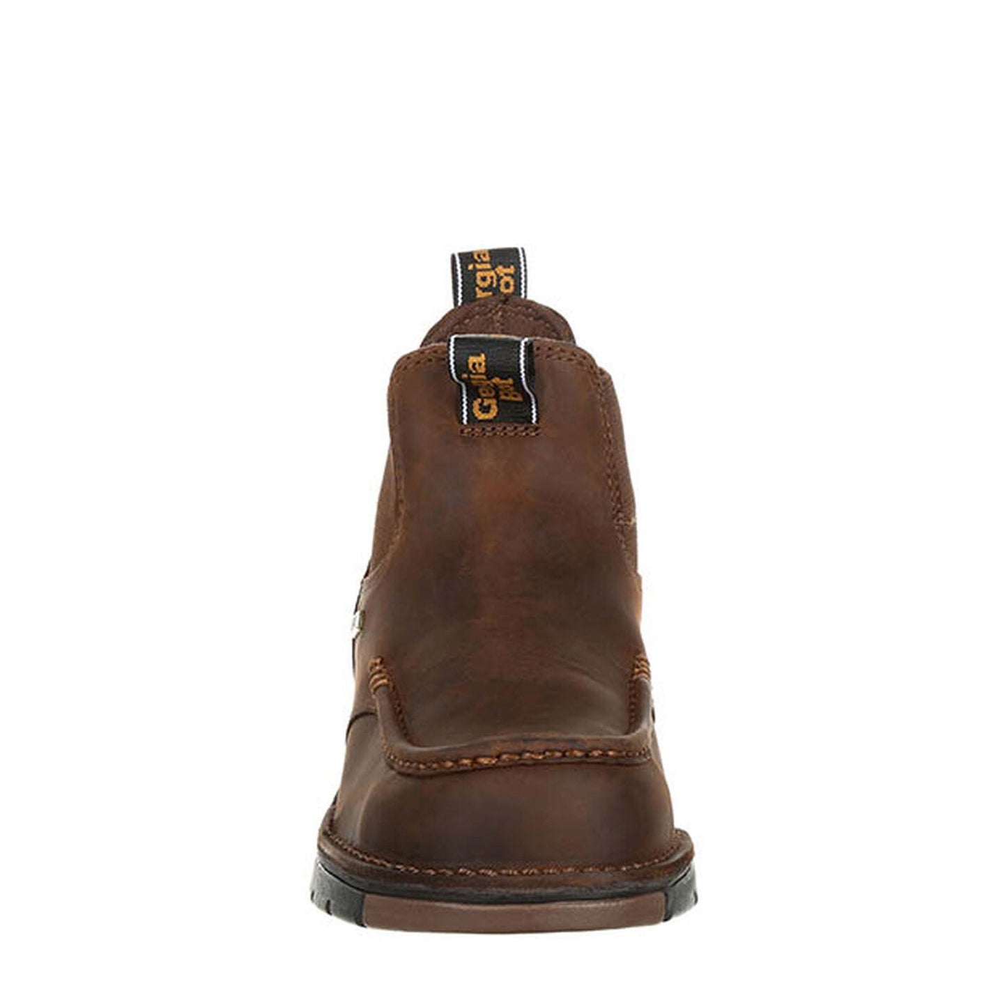 Peltz Shoes  Men's Georgia Boot Athens Chelsea Waterproof Boot BROWN GB00156