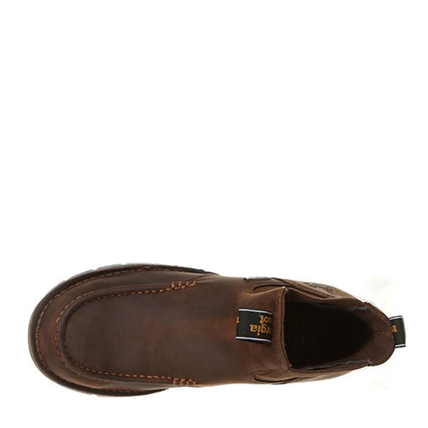 Peltz Shoes  Men's Georgia Boot Athens Chelsea Waterproof Boot BROWN GB00156