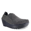 Peltz Shoes  Women's Bernie Mev Gem Slip-On GOLD BLACK SHIMMER GEM GBS