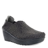 Peltz Shoes  Women's Bernie Mev Gem Slip-On GREY SHIMMER GEM GRYSHIM