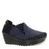 Peltz Shoes  Women's Bernie Mev Gem Slip-On JEANS BLACK GEM JBV