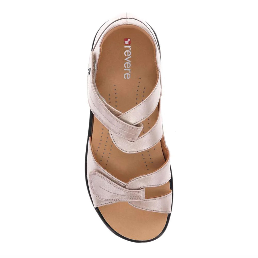Women's Revere Geneva Sandal CHAMPAGNE GENEVA-CHAMPAGN