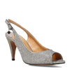 Peltz Shoes  Women's J Renee Gervasi Sandal Pewter GERVASI-PEWTER