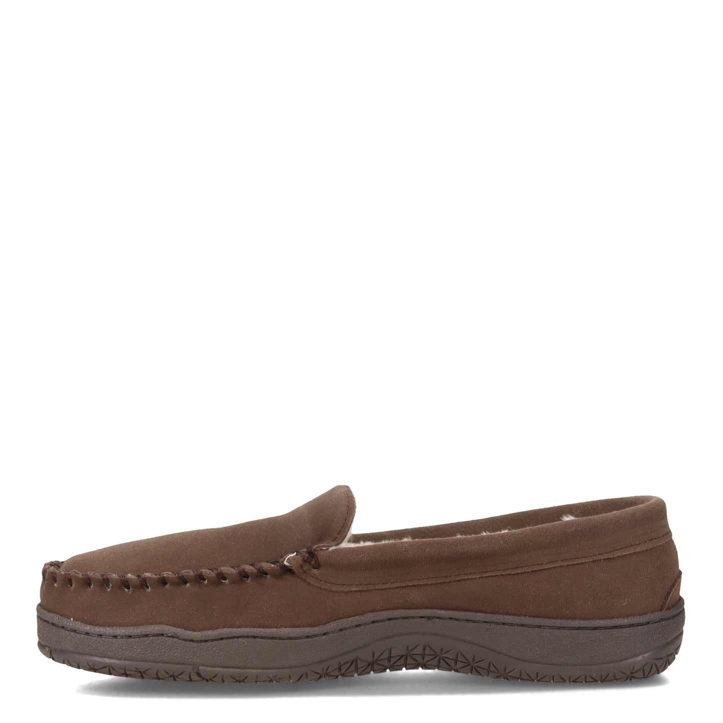 Peltz Shoes  Men's Clarks Venetian Moccasin Slipper BROWN GF2448M-1033