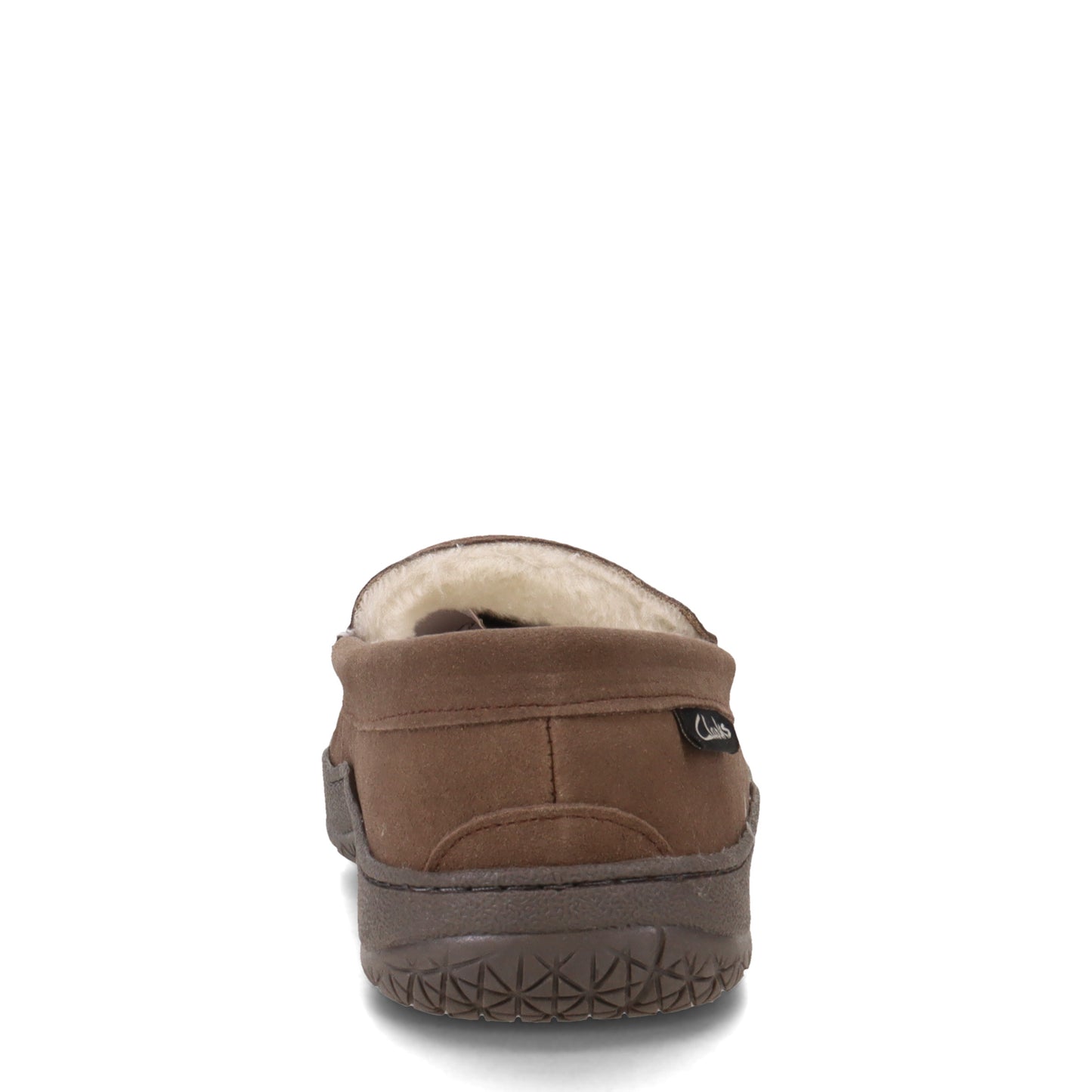 Peltz Shoes  Men's Clarks Venetian Moccasin Slipper BROWN GF2448M-1033