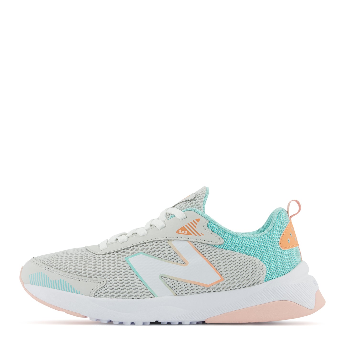 Peltz Shoes  Girl's New Balance DynaSoft 545 Sneaker - Big Kid SUMMER FOG/SURF GK545GS1
