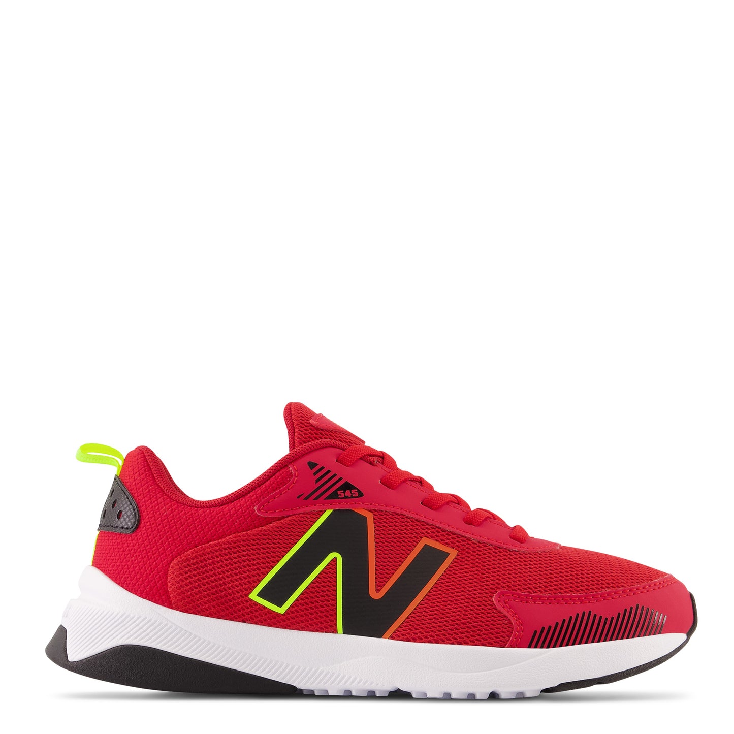 Peltz Shoes  Boy's New Balance DynaSoft 545 Sneaker - Big Kid RED BLACK MULTI GK545RH1