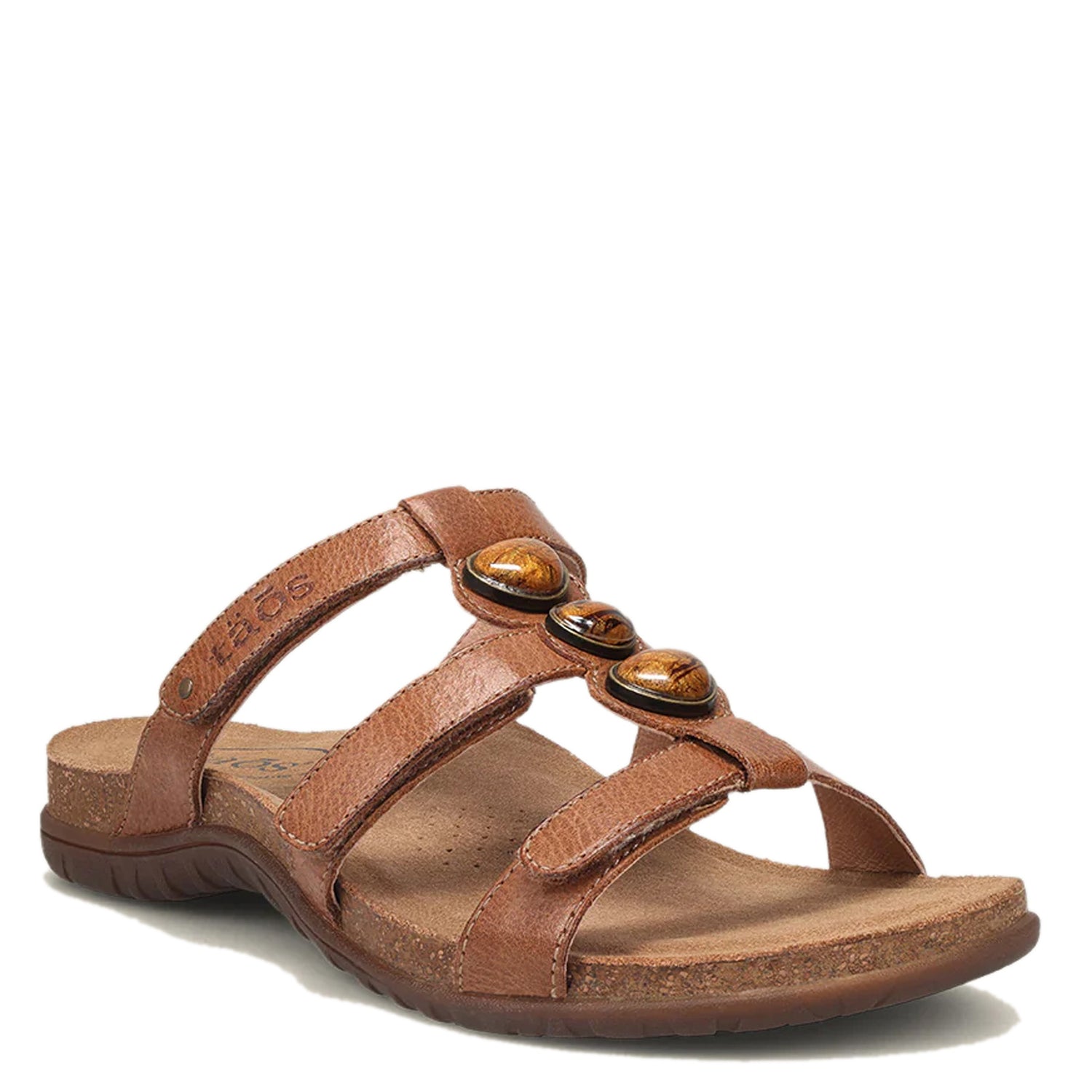Peltz Shoes  Women's Taos Gemma Sandal Hazelnut GMA-14020-HZN