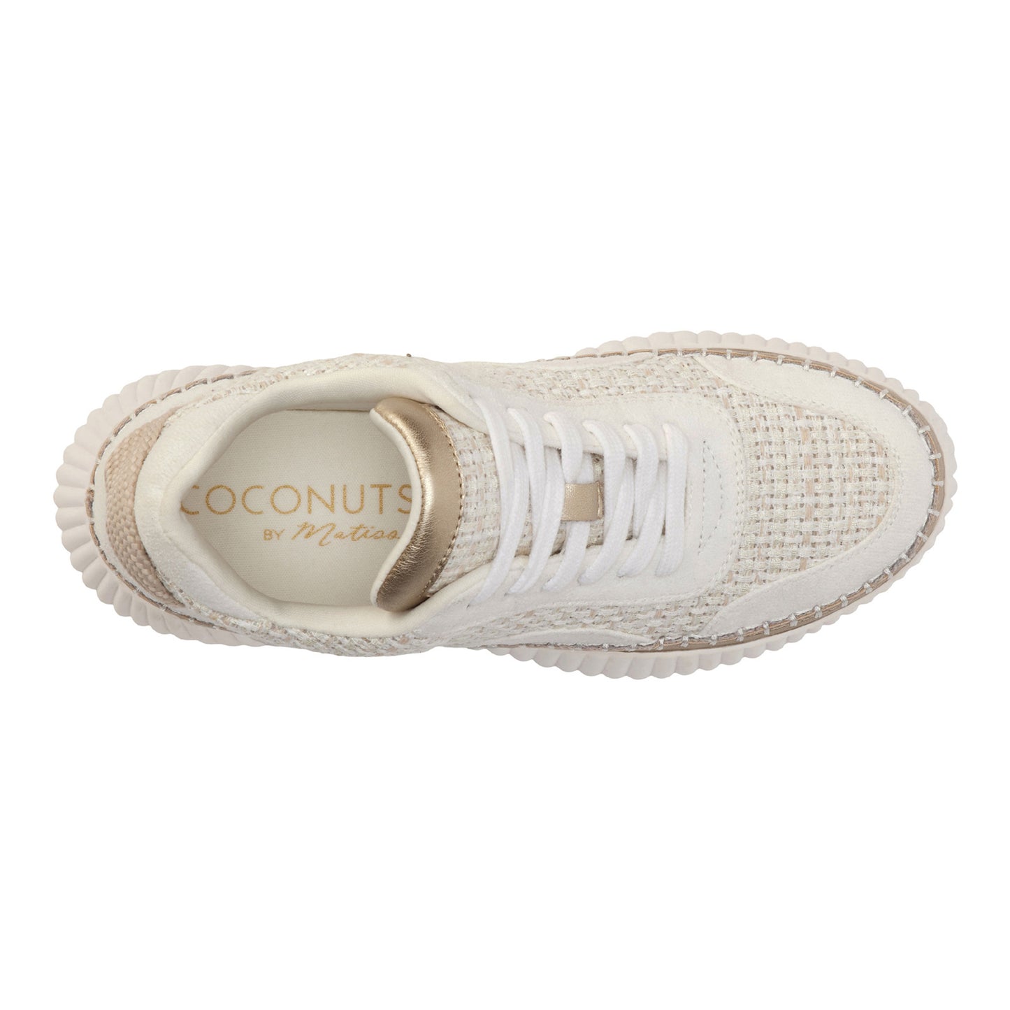 Peltz Shoes  Women's Coconuts by Matisse Go To Sneaker NATURAL WOVEN GO TO NATURAL WOVEN